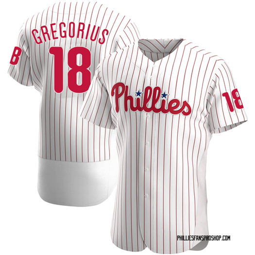 Men's Didi Gregorius Philadelphia Phillies Authentic White Home Jersey
